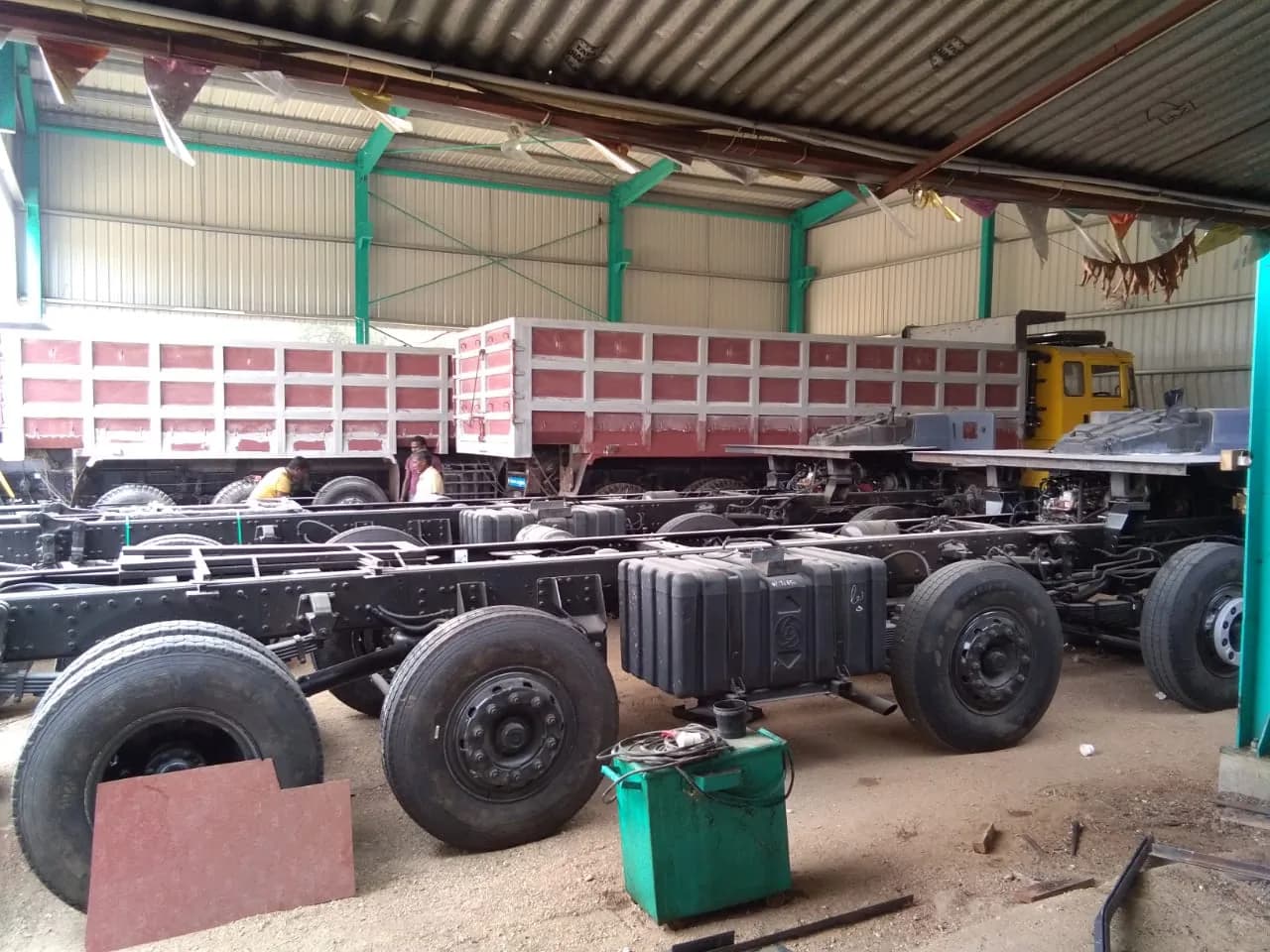 Vehicle Body Building Factory
